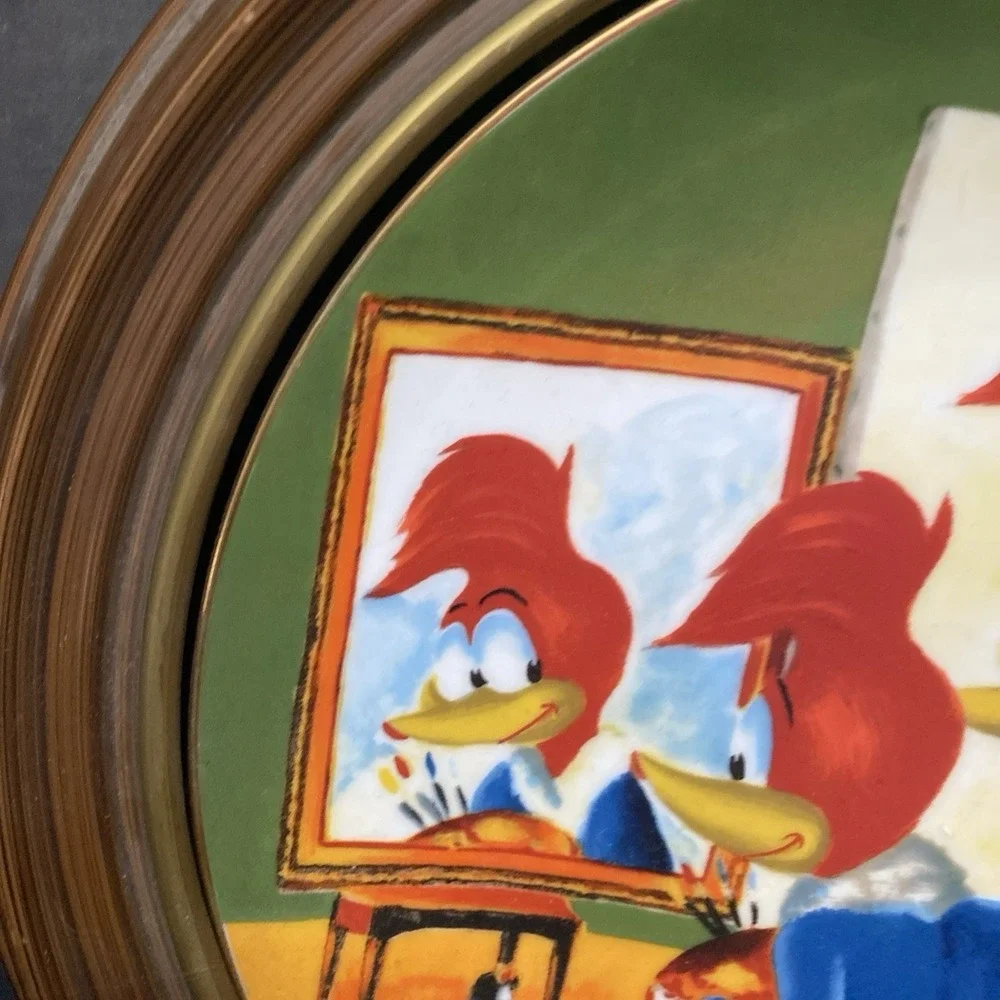 WALTER LANTZ Happy Art Limited Edition #2278 WOODY'S TRIPLE-SELF PORTRAIT PLATE